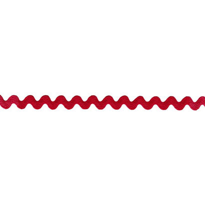 9 mm RED ric rac