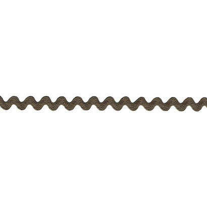9 mm DARK TAUPE ric rac