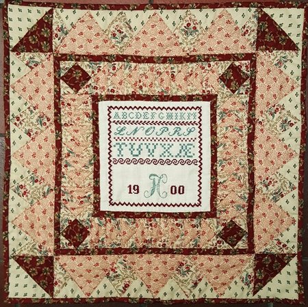 FC 1900 Sampler Quilt Red edition
