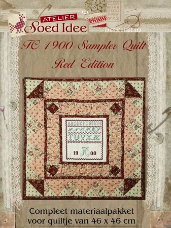 FC 1900 Sampler Quilt Red edition