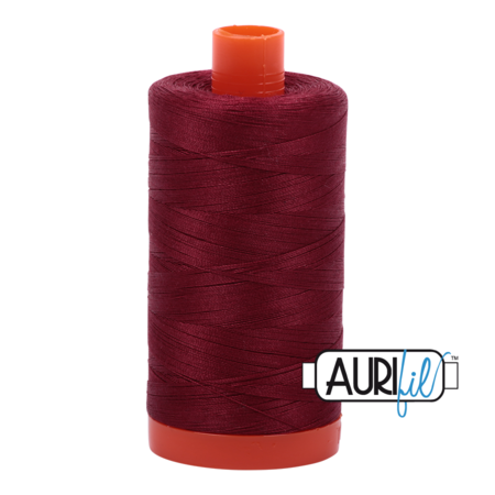 Aurifil Mako 28 2460 Dark Carmine Red