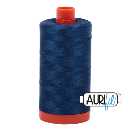 Aurifil Mako 28 2783 Medium Delft Blue
