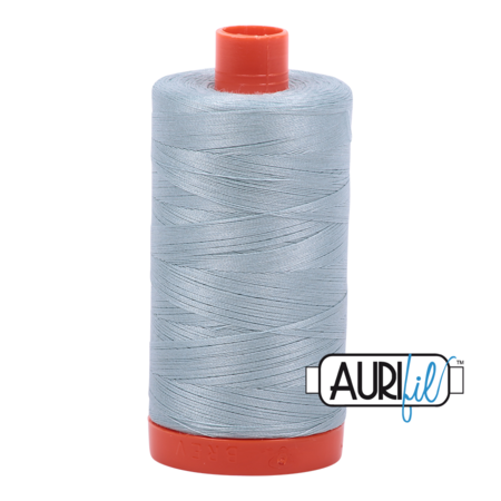 Aurifil Mako 28 2847 Bright Grey Blue