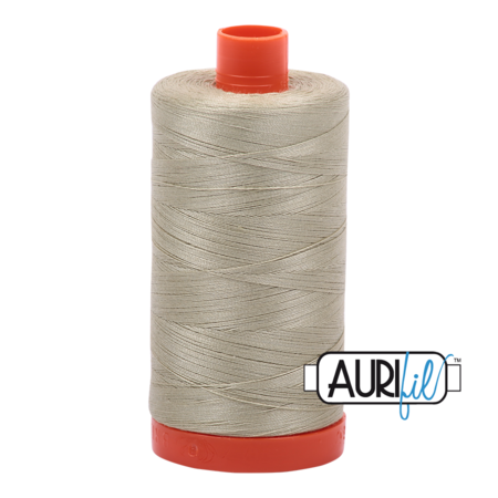 Aurifil Mako 28 5020 Light Military Green