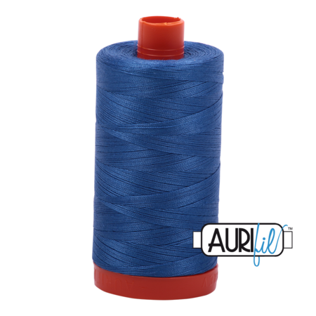 Aurifil Mako 28 6738 Peacock Blue