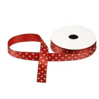 Roze-rood band met stip
