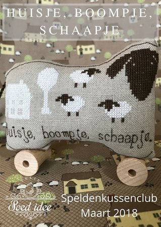 Speldenkussenclub XVII - Huisje, boompje, schaapje