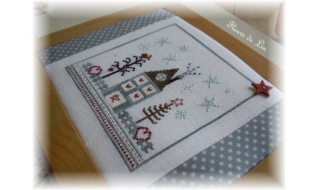 Charme d'hiver- Fleurs de Lin