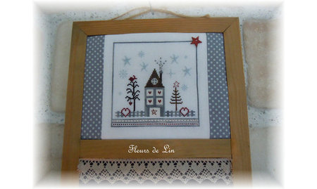 Charme d'hiver- Fleurs de Lin