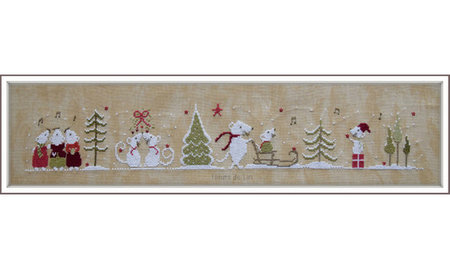 Farandole de Souris- Fleurs de Lin