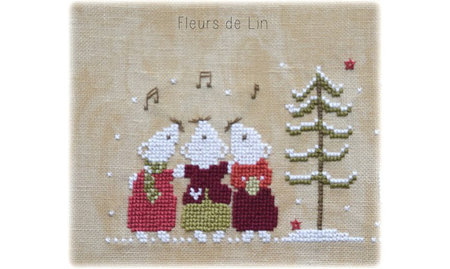 Farandole de Souris- Fleurs de Lin