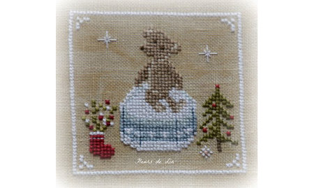Noël sous le sapin- Fleurs de Lin