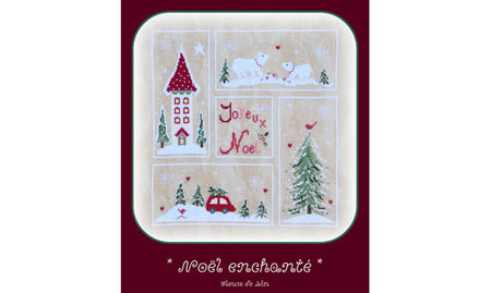 Noël Enchanté- Fleurs de Lin