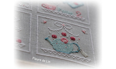 Un bon petit thé- Fleurs de Lin