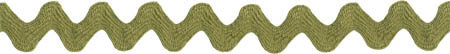 12,5 mm OLIVE ric rac