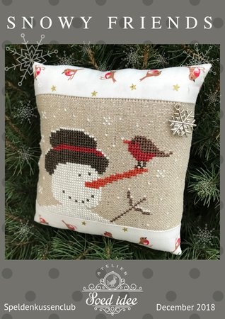 Speldenkussenclub XX - Snowy Friends