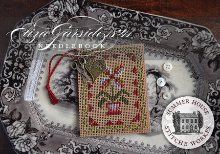Miss Eliza Garside's sampler 1841- Summer House Stitche Workes
