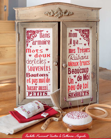 Retour de Brocante - Petites Croix Rouge A Broder
