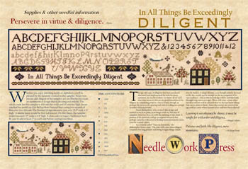 In All Things Be Exceedingly Diligent- Needle WorkPress