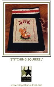 !Stitching Squirrel Freebie - Twin Peak Primitives