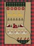 Rustic Christmas Series Stocking II - Twin Peak Primitives