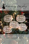 Advent Candles Ornament Set- Heartstring Samplery