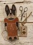 Animal Crackers Series ~Scarlett ~-Stacy Nash Primitive Designs