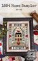 1884 Home Sampler - Annie Beez Folk Art