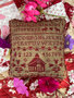 Little Red Schoolhouse Pinkeep 1862  - Pansy Patch Quilts and Stitchery
