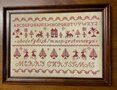 MERRY REDWORK SAMPLER - Frog Cottage Designs