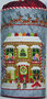 Gingerbread Cottage Drum-Praiseworthy Stitches