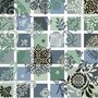 Die Farben des Wassers - Historische Stickmuster