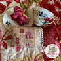 Tea Garden Pin Pillow- Pansy Patch Quilts and Stitchery