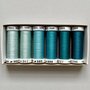 Pack 6 Nuances - Soie 1003 - Turquoise