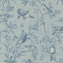 Antoinette Birds and Butterflies Ciel Blue 13950-14