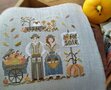 Pumpkins for sale - PRINT - Stitches Through The Years